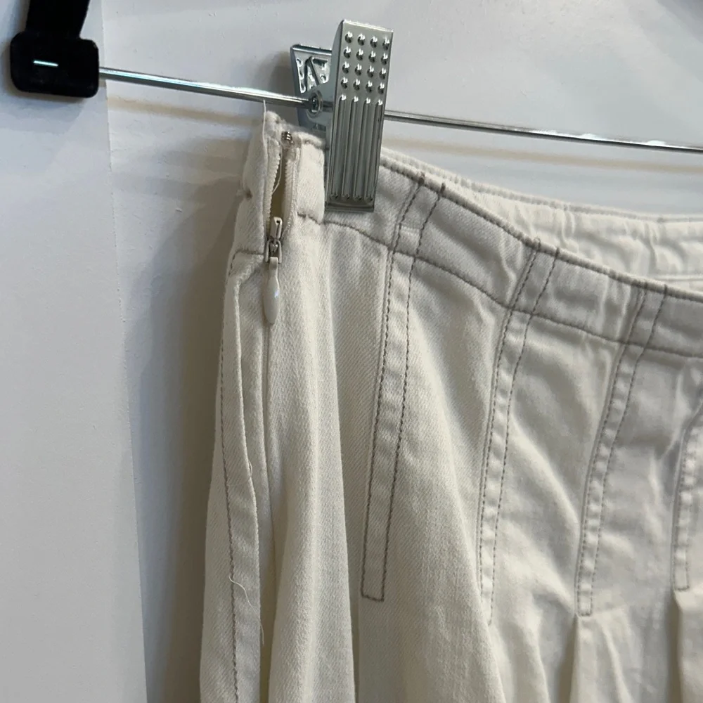ANTHRO Off White Midi Skirt - Picture 7 of 9